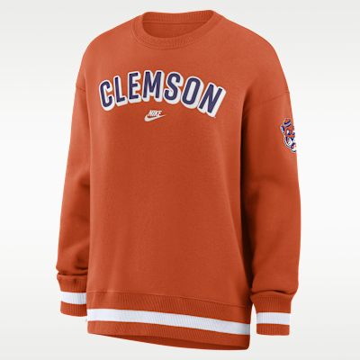 Clemson Legacy Phoenix Women's Nike College Oversized Pullover Crew