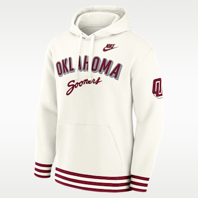 Oklahoma Legacy Retro Men’s Nike College Pullover Hoodie
