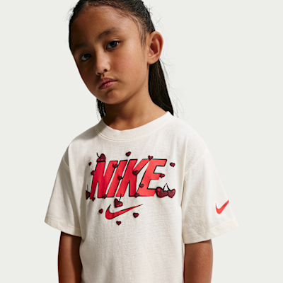 Nike Cherry Little Kids' Boxy T-Shirt