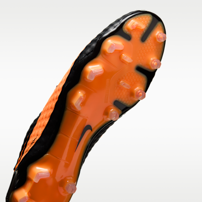 나이키 하이퍼베놈 팬텀 RGN SE '브라이트 시트러스' 천연 잔디 로우 탑 클리트 축구화