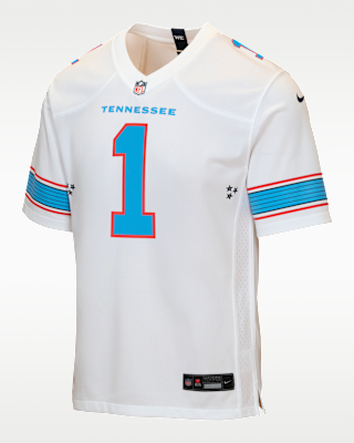 Детские джерси Cam Ward Tennessee Titans Big Kids' Nike NFL Game Jersey