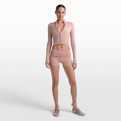 Shorts de cintura plegable de 7,5 cm para mujer NikeSKIMS Matte