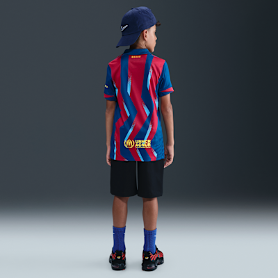 FC Barcelona 2025/26 Stadium Fourth Big Kids' Nike Dri-FIT Football Replica Shirt