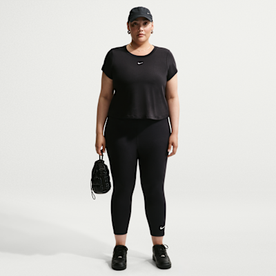 Женские леггинсы Nike Sportswear Classic Women's High-Waisted 7/8 Leggings (Plus Size)
