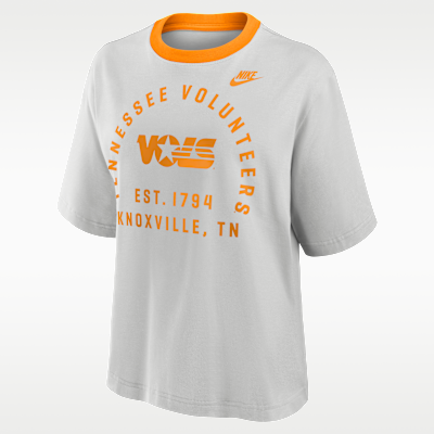 Tennessee Legacy Arch Script Boxy Women's Nike College T-Shirt