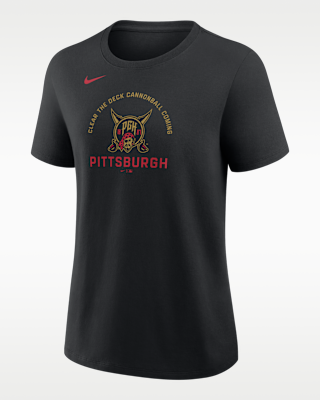 Женская футболка Pittsburgh Pirates City Connect Nike MLB