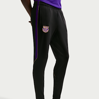 Nike FC Barcelona Strike Deplasman Kobe Dri-FIT Örgü Erkek Futbol Eşofman Altı görsel 2