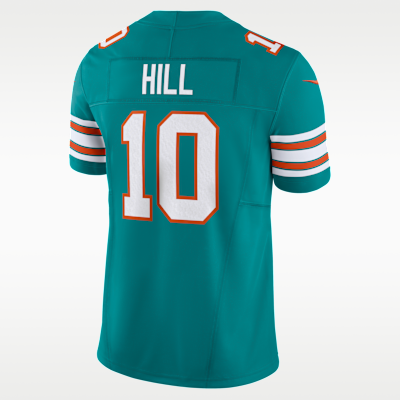 Jersey de fútbol americano Nike Dri-FIT de la NFL Limited para hombre Tyreek Hill Miami Dolphins