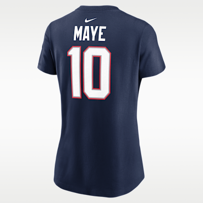 Drake Maye New England Patriots Super Bowl LX Women's Nike NFL T-Shirt