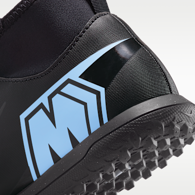 Nike Jr. Mercurial Superfly 10 Club Küçük/Genç Çocuk Yüksek Bilekli Halı Saha Kramponu