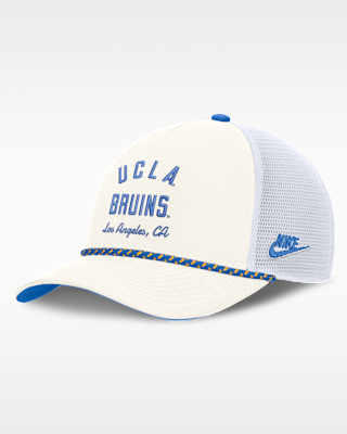 Женские UCLA Denim Nike College Trucker Adjustable Hat