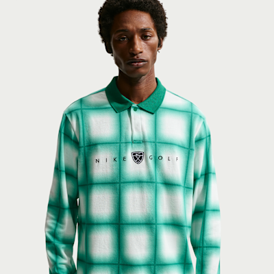 Polo de golf de manga larga Dri-FIT de ajuste holgado para hombre Nike Fairway Fresh