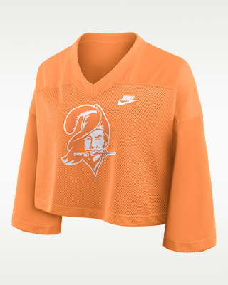 Женские джерси Tampa Bay Buccaneers Rewind Fashion Nike Dri-FIT NFL Cropped Jersey