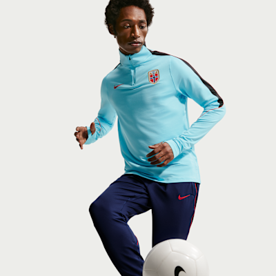 Nike Norveç Strike Nike Dri-FIT Örgü Erkek Futbol Eşofman Altı görsel 4