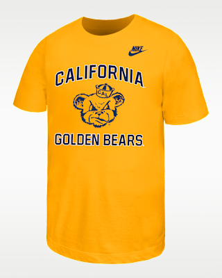 Детская футболка Cal Bears Big Kids' Nike Football для футбола