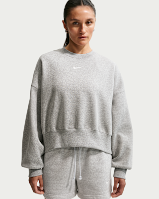 Женский свитшот Nike Sportswear Phoenix Fleece Over-Oversized Crew-Neck