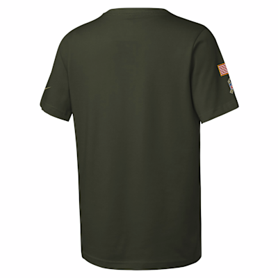 Las Vegas Raiders Salute to Service Sideline Big Kids’ Nike Dri-FIT NFL T-Shirt