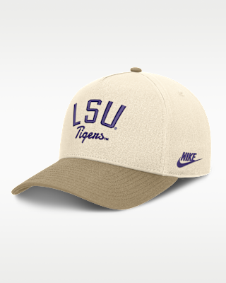 Женские LSU Legacy Rise Nike College A-Frame Adjustable Hat