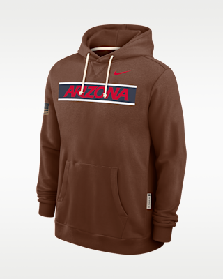 Мужское худи Arizona 2026 Military Appreciation Standard Issue Nike Dri-FIT College Pullover Hoodie