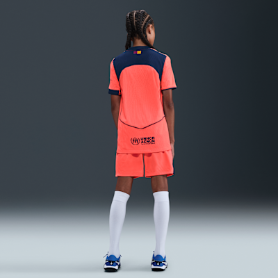 F.C. Barcelona 2025/26 Match Third Older Kids' Nike Dri-FIT ADV Total 90 Football Authentic Shirt