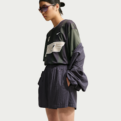 Шорты женские Nike Sportswear Loose Fit High-Waist Lightweight Ripstop, фото 4