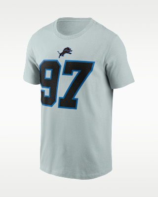 Мужская футболка Aidan Hutchinson Detroit Lions Rivalries Collection Nike NFL