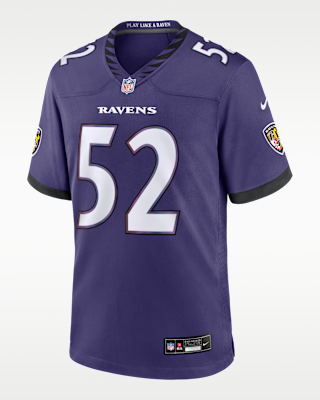 Мужские джерси Ray Lewis Baltimore Ravens Retired Nike NFL Game Jersey