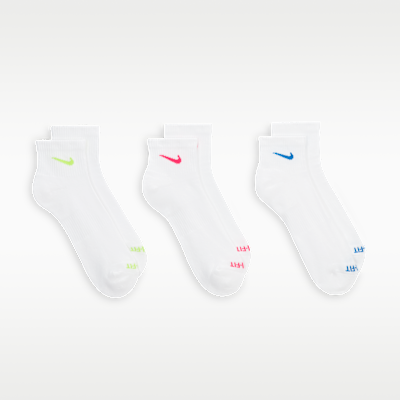 Nike Everyday Plus Cushioned Training Ankle Socks (3 Pairs)