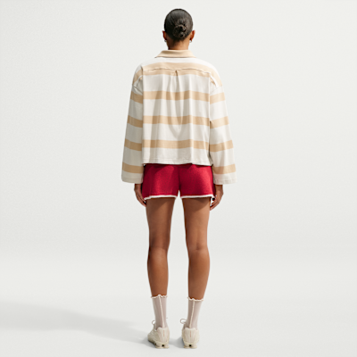 Nike Sportswear Chill Knit Normal Belli Kadın Şortu görsel 5