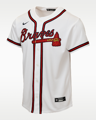 Детские джерси Ronald Acuña Jr. Atlanta Braves Big Kids' Nike MLB Replica Jersey