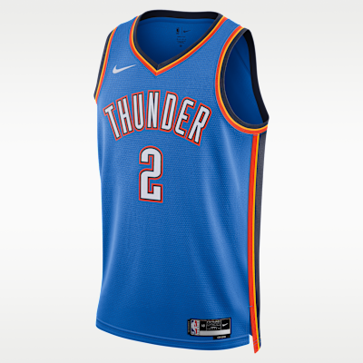 Oklahoma City Thunder Icon Edition Men's Nike Dri-FIT NBA Swingman Jersey
