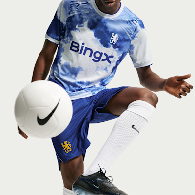 Nike Chelsea FC Nike Dri-FIT Maç Öncesi Erkek Futbol Üstü görsel 3