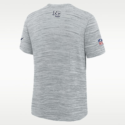 New England Patriots Rivalry Sideline Velocity Big Kids' Nike Dri-FIT NFL T-Shirt