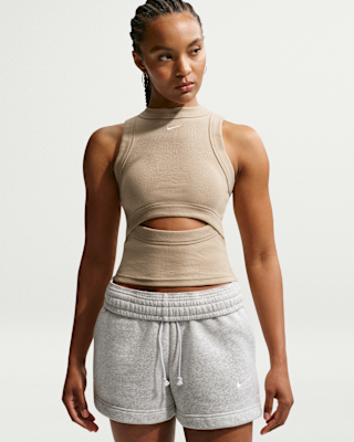 Débardeur côtelé ajusté Nike Sportswear Chill Knit pour femme