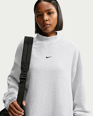 Женский свитшот Nike Studio Fleece Medium Weight Oversized Mock-Neck