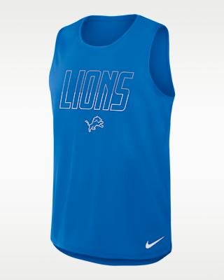 Мужские Detroit Lions Nike Dri-FIT NFL Tank Top