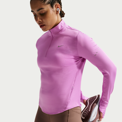 Nike Swift Dri-FIT UV Çeyrek Fermuarlı Kadın Koşu Üstü görsel 3