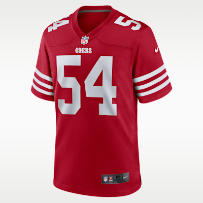 Jersey de fútbol americano Game para hombre NFL San Francisco 49ers (Fred Warner)