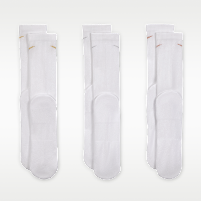 Nike Everyday Plus Cushioned Training Crew Socks (3 Pairs)