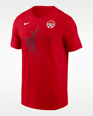 Мужская футболка Canada Nike Fanwear Collection Soccer Cotton Short-Sleeve
