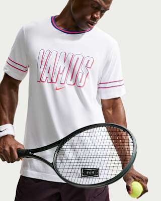 Nike T-shirt de ténis Dri-FIT NikeCourt Carlos Alcaraz para homem