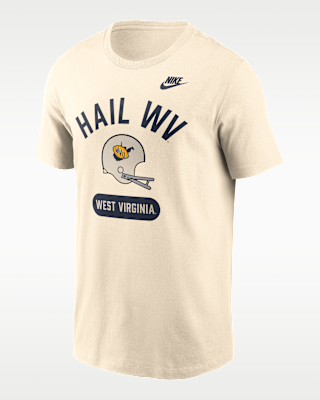 Мужская футболка West Virginia Legacy Arch Helmet Nike College