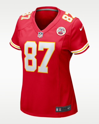 Женские джерси Travis Kelce Kansas City Chiefs Nike NFL Game Football Jersey для футбола