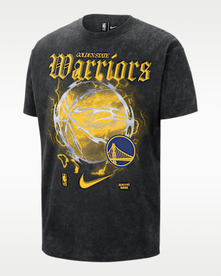 Мужская футболка Golden State Warriors Courtside "Halloween" Nike NBA Max90