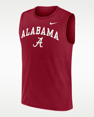 Мужские  Alabama Primetime Arch Legend Nike Dri-FIT College Muscle Tank Top