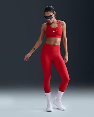 Женские тайтсы Nike Universa High-Waisted 7/8 Leggings with No Front Seam