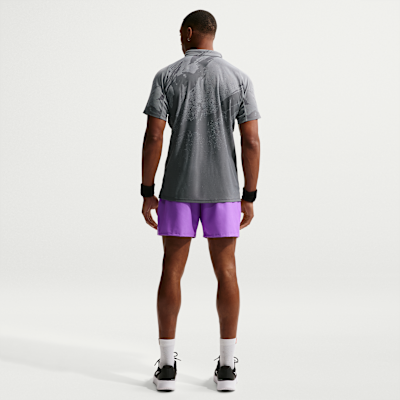 NikeCourt Slam Dri-FIT Erkek Tenis Şortu görsel 5