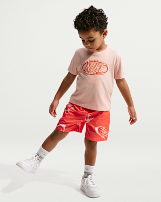 Детская футболка Nike Sportswear Club Toddler 2-Piece Floatie and Shorts Set