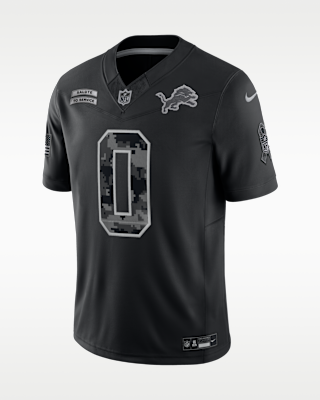 Мужские джерси Jahmyr Gibbs Detroit Lions Salute to Service Nike Dri-FIT NFL Limited Jersey