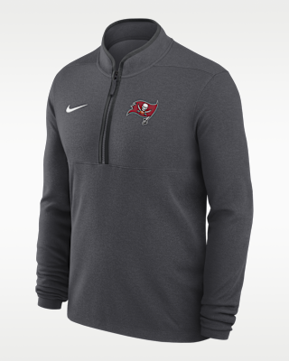 Мужские  Tampa Bay Buccaneers Logo Victory Nike Dri-FIT NFL 1/2-Zip Long-Sleeve Top